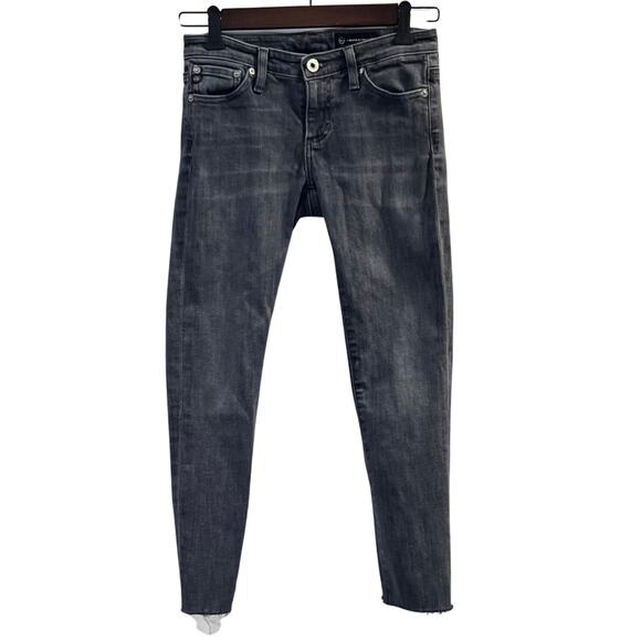 Adriano Goldschmied Womens Gray Cropped Skinny Jeans Size 25 - Picture 1 of 9